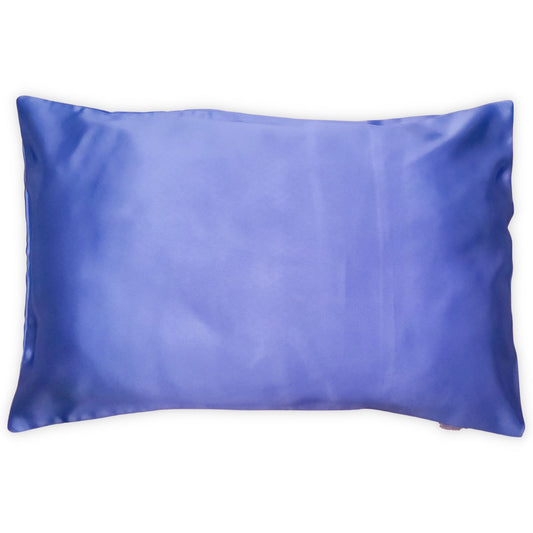 SLEEP WELL cornflower blue satin vegan silk pillowcase